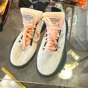 Adidas Dragon Ball Z Mejin Sneakers Light Pink Suede